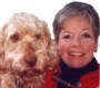 Susan and CB. CB is a Wirehaired Vizsla.